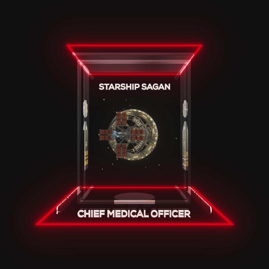 Starship Sagan Chief Medical Officer (Digital NFT) Red Resorts